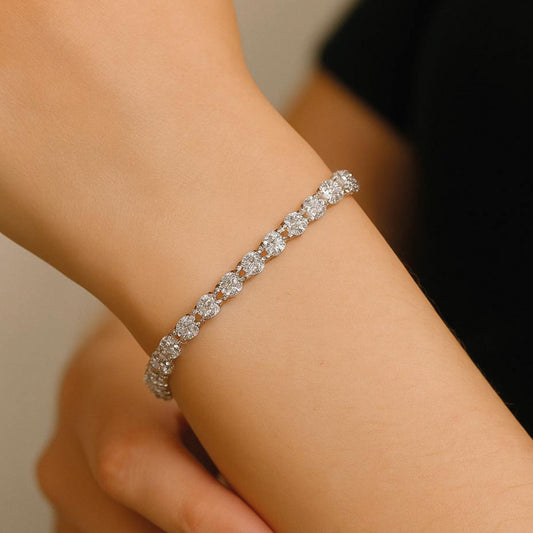 Bransoletka Stal chirurgiczna "Mia" (silver)